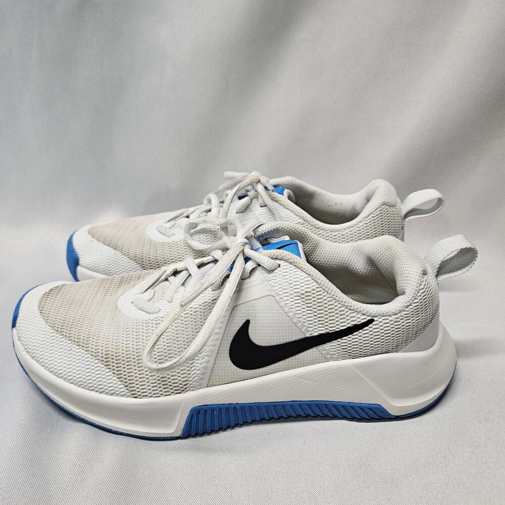 Nike Men's MC Trainer 3 Shoes Off White/Black-Summit White-Blue Hero, Size 7